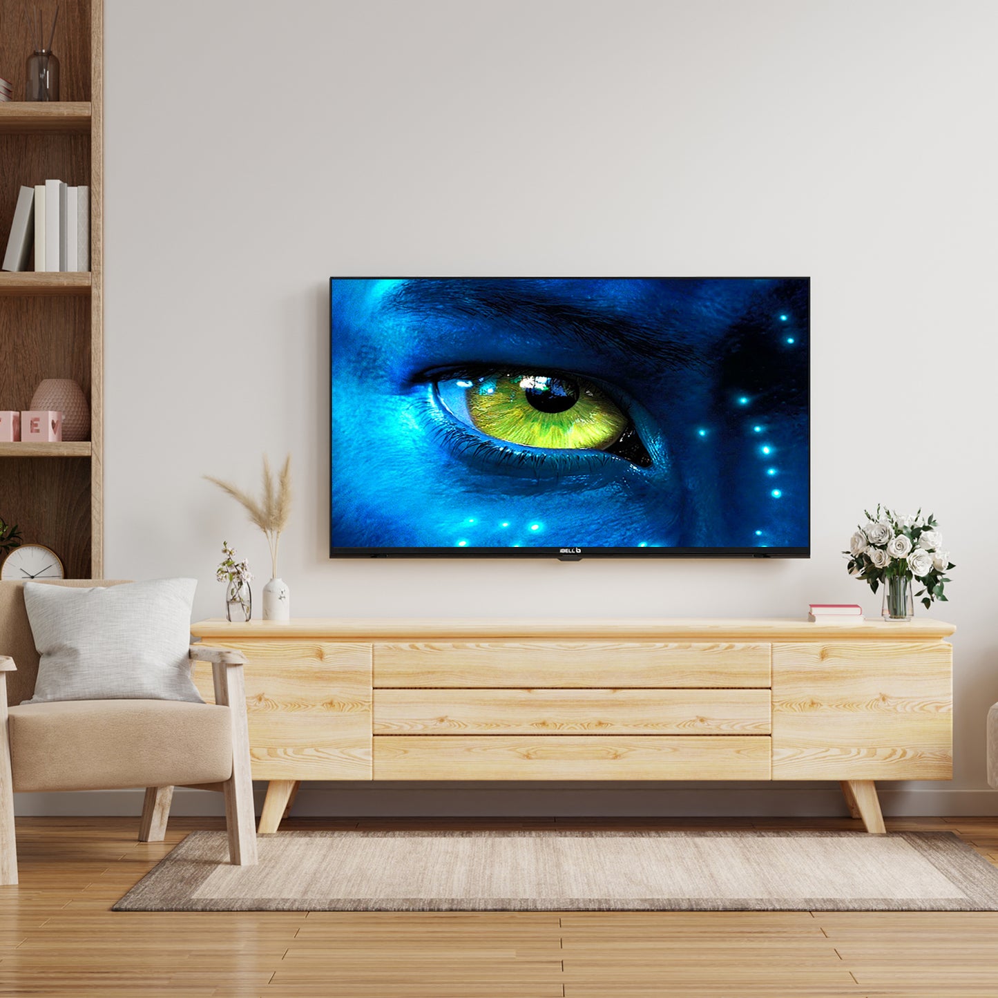 IBELL 80cm (32 inches) HD Ready Digital LED TV - Wide Screen, Digital Sound Quality (TRIDENT325NE, Black)