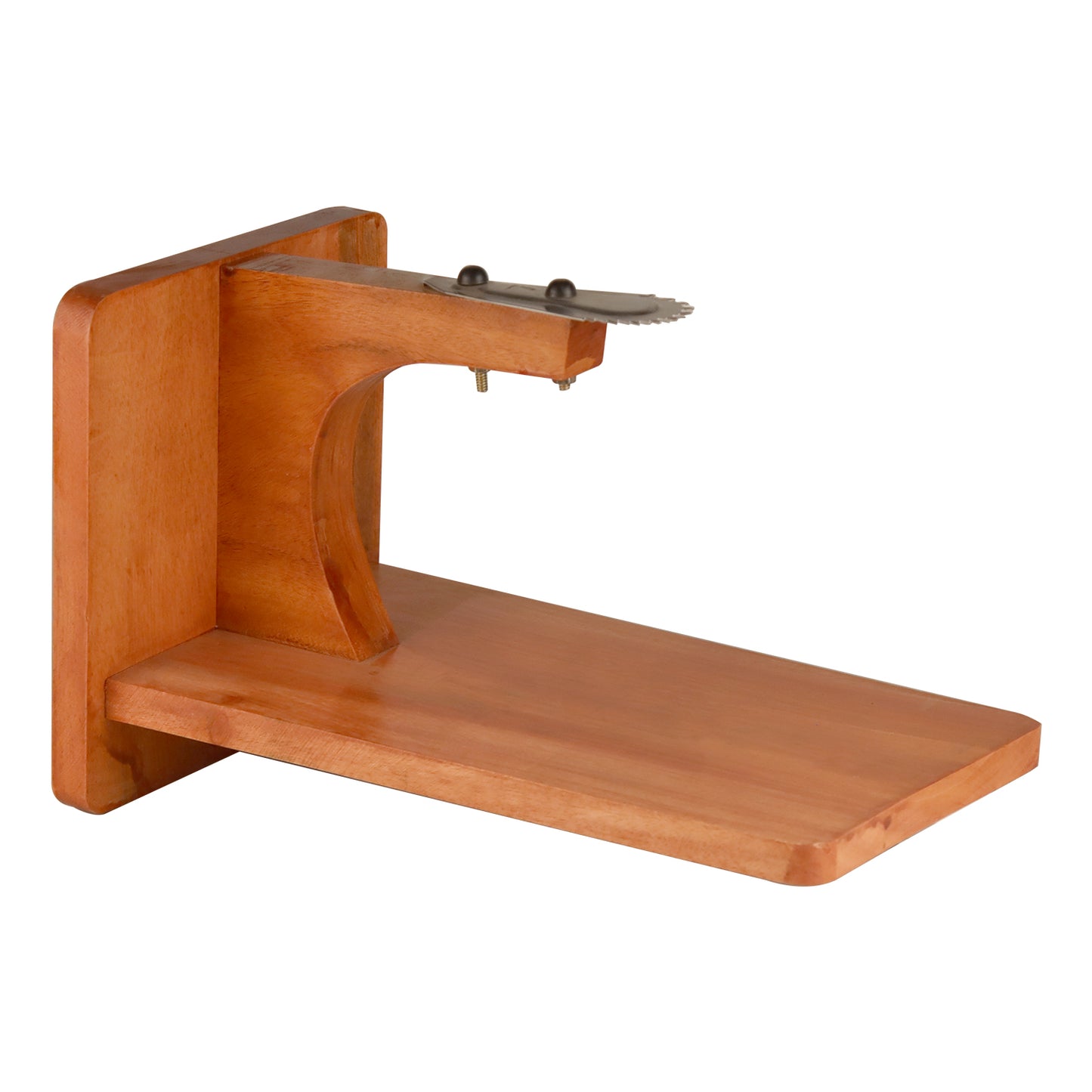 iBELL Coconut Scraper Chirava with Place-It-Anywhere Design, Premium Wooden Body and Stainless Steel Blade (27 x 19 x 12.3 cm)