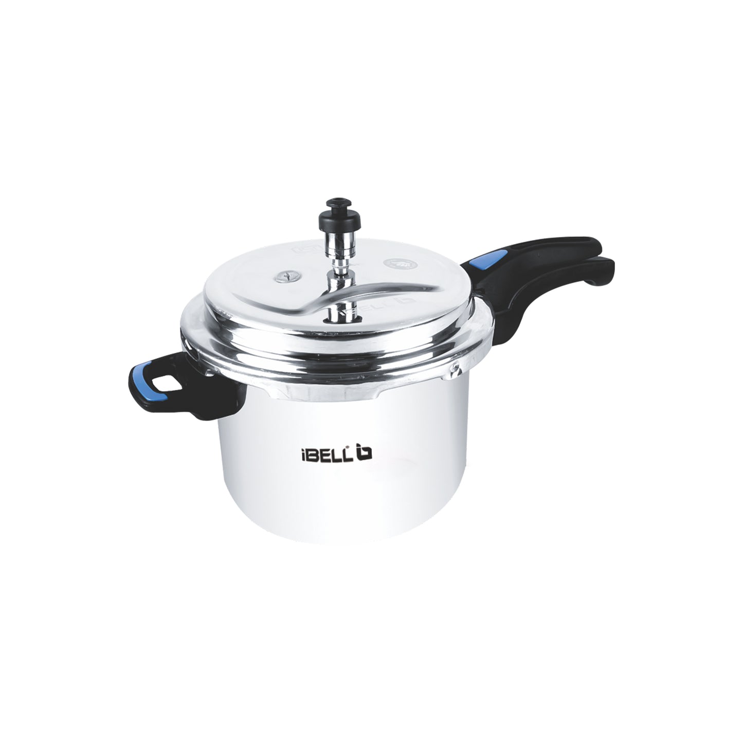 iBELL IBL POPULAR 03N Aluminium Pressure Cooker 3L – ISI Certified, Safe Locking System