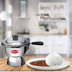IBELL Stainless Steel Chiratta Puttu Maker Use with Pressure Cooker