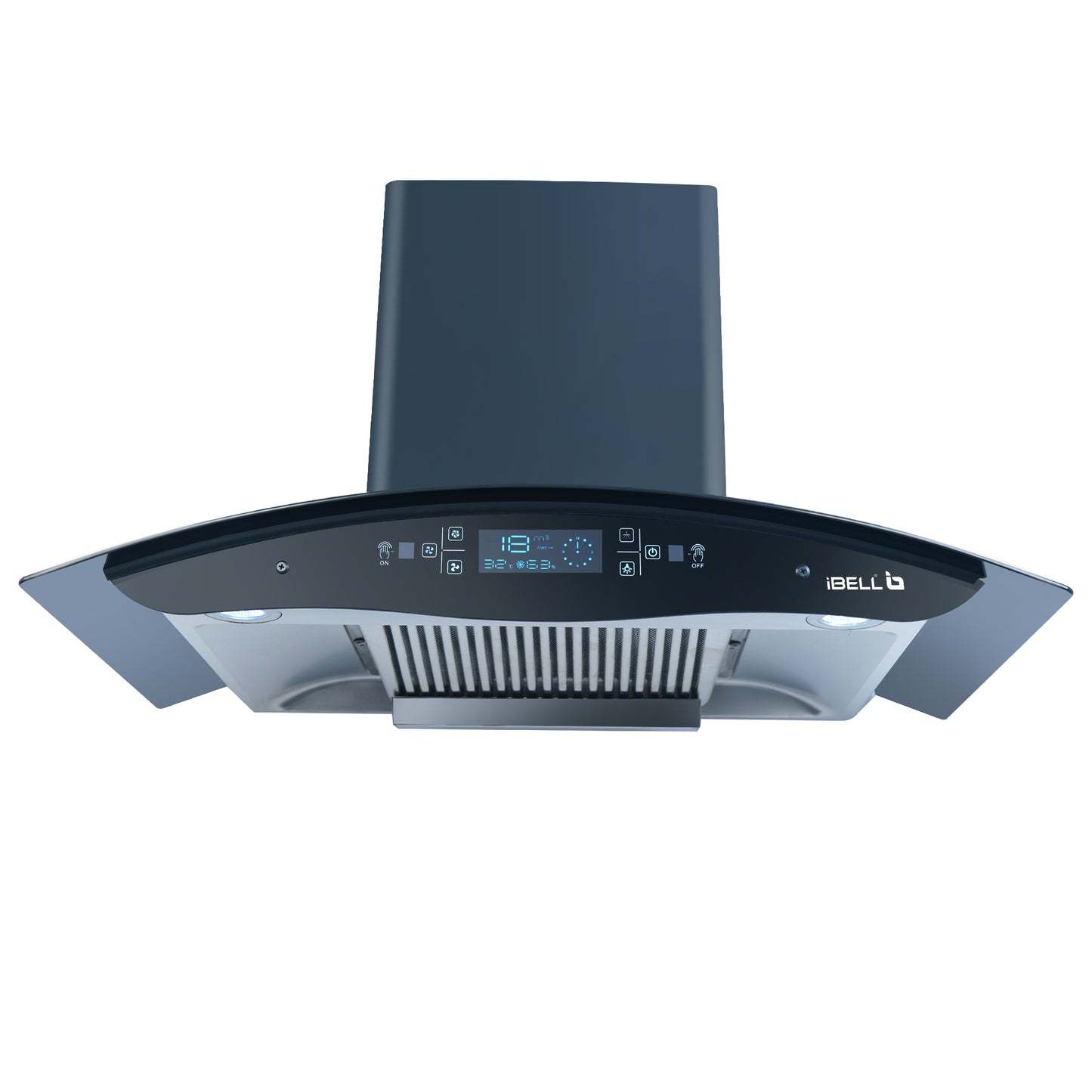 iBELL IBL ELEGANCE 5O PLUS 90cm Kitchen Chimney Hood – High Suction, Auto-Clean, Wall Mount