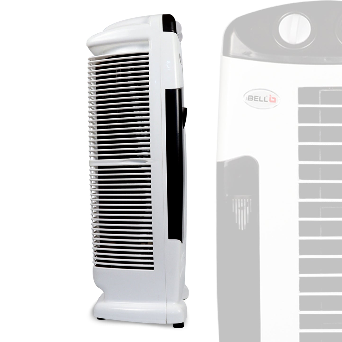 IBELL High Speed Tower Fan, 25-foot Air Delivery, 4-way Air Flow, Low Power Consumption and Anti-Rust Body (White)
