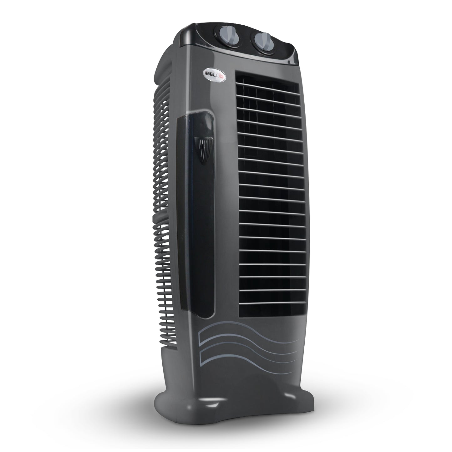 IBELL DELUXE High Speed Tower Fan, Low Power Consumption and Anti-Rust Body, 25-foot Air Delivery, 4-way Air Flow (Grey)