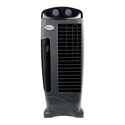 IBELL DELUXE High Speed Tower Fan, Low Power Consumption and Anti-Rust Body, 25-foot Air Delivery, 4-way Air Flow (Grey)