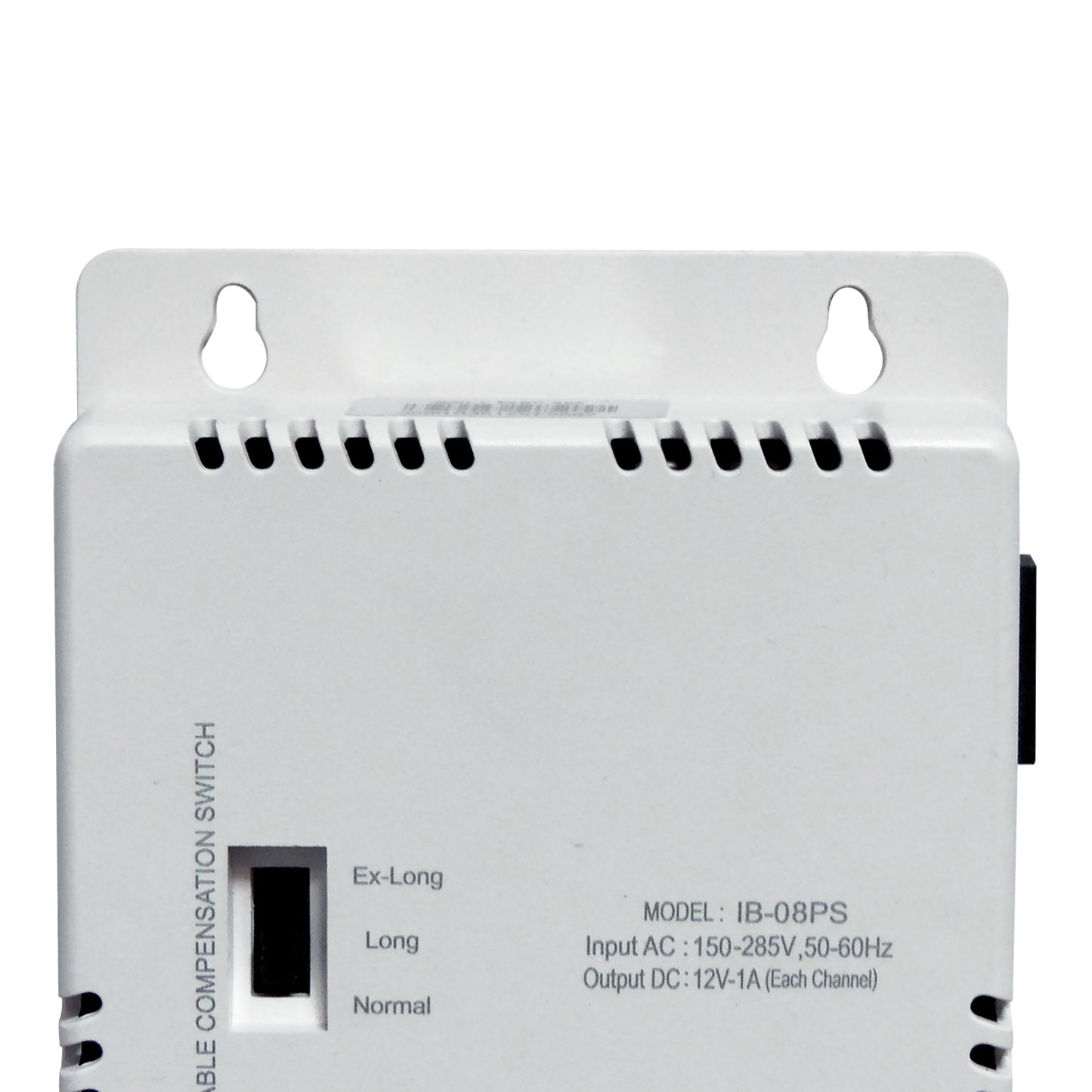 iBELL CP808 8 Channel SMPS for CCTV Output 150-285 V, Power Supply Adapter for up to 8 CCTV Cameras (Pack of 1)