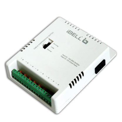 iBELL CP808 8 Channel SMPS for CCTV Output 150-285 V, Power Supply Adapter for up to 8 CCTV Cameras (Pack of 1)