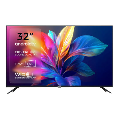 IBELL 80cm (32 inches) Smart LED TV - HD Ready, Android 9.0, Smart Features, Crisp Display, Sleek Design (Black)