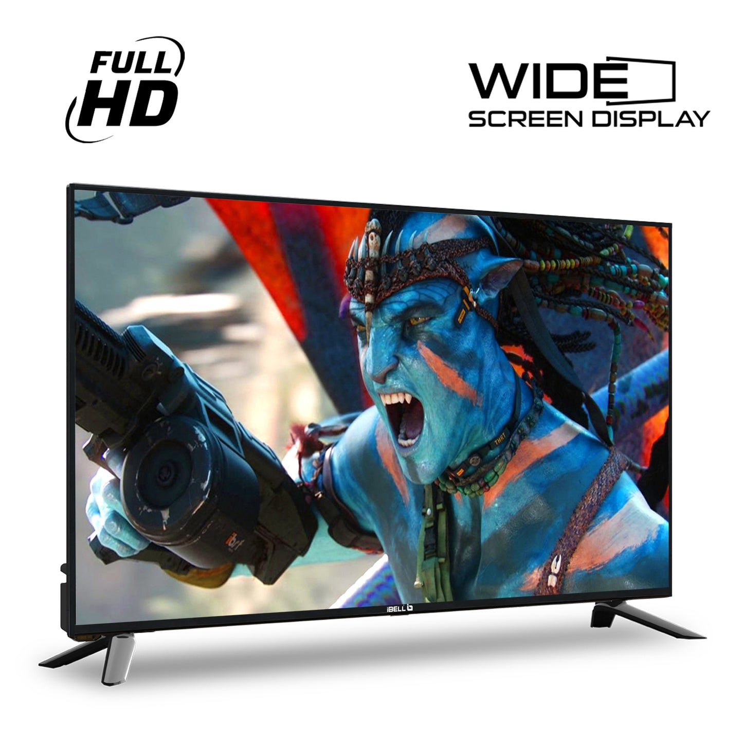 IBELL 109 cm (43 Inches) Smart Full HD LED TV, Android 9.0, Wide Screen (Black)