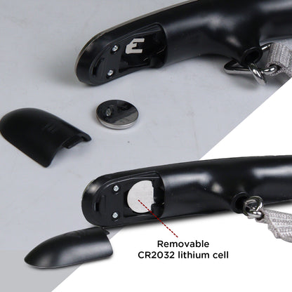 iBELL Premium Stainless Steel Weight Machine For Luggage Weighing Scale, Portable, 50 KG, Hook Type With Digital LED Screen & Tare Function, LS5010M (Silver)