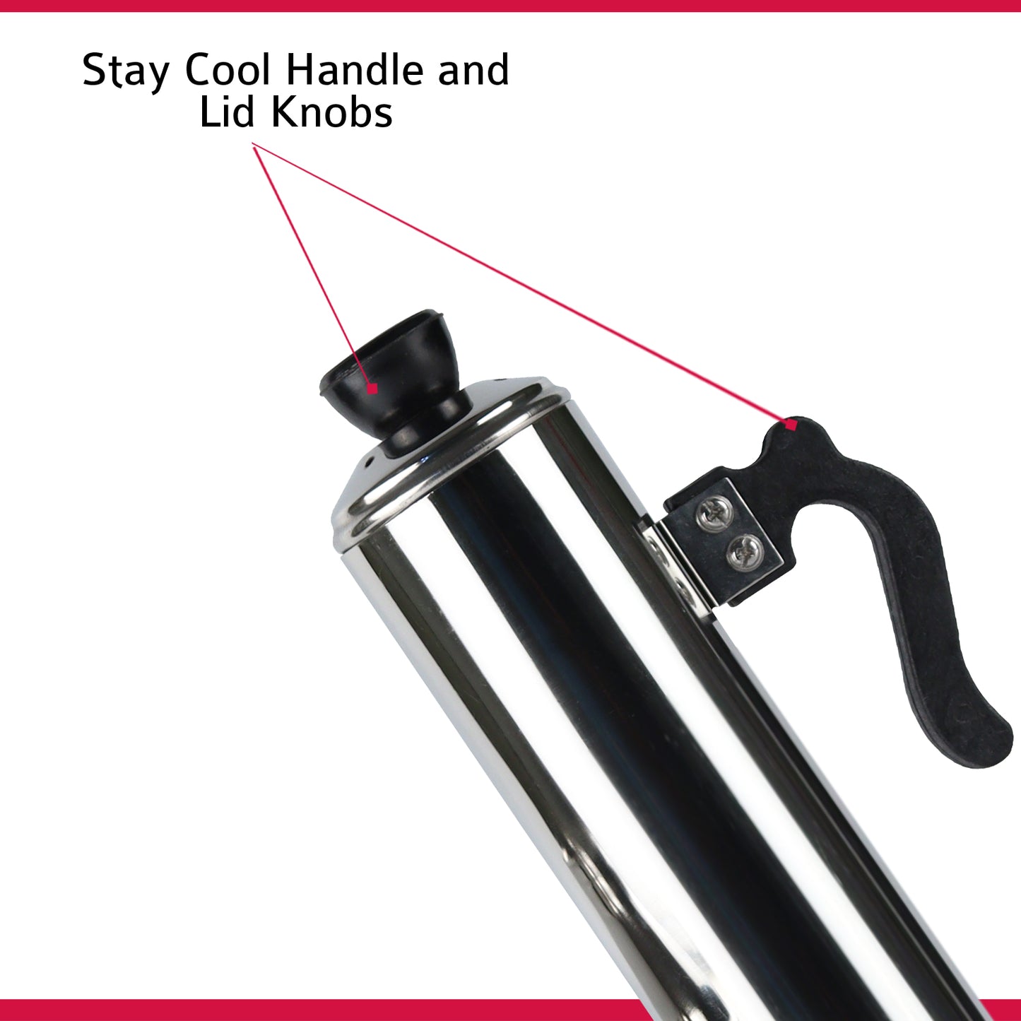 iBELL Stainless Steel Puttu Maker - Silver