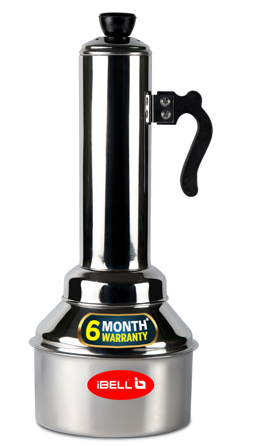 iBELL Stainless Steel Puttu Maker - Silver