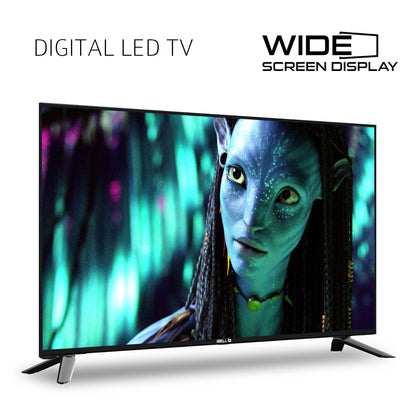IBELL 80cm (32 inches) HD Ready Digital LED TV - Wide Screen, Digital Sound Quality (TRIDENT325NE, Black)