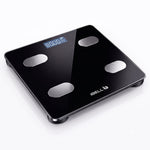 iBELL BS260BT Smart Weight Machine for Body weight, Weighing Scale with Bluetooth, Tempered Glass, LCD Display (Black)