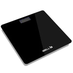 iBELL BS260M Ultra-Light Tempered Glass Backlit LCD Display Digital Personal Body Weight Weighing Scale, Bathroom Scale (180 kg)