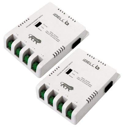iBELL CP404 4 Channel SMPS for CCTV Output, Power Supply Adapter for up to 4 CCTV Cameras, White (Pack of 1)