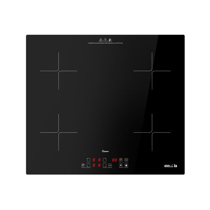 iBELL EMINENCE04, 7200W, Induction Hob – High-Performance Electric Cooktop with Boost Mode, 9 Adjustable Power Levels, Touch Panel, and Toughened Glass Surface.
