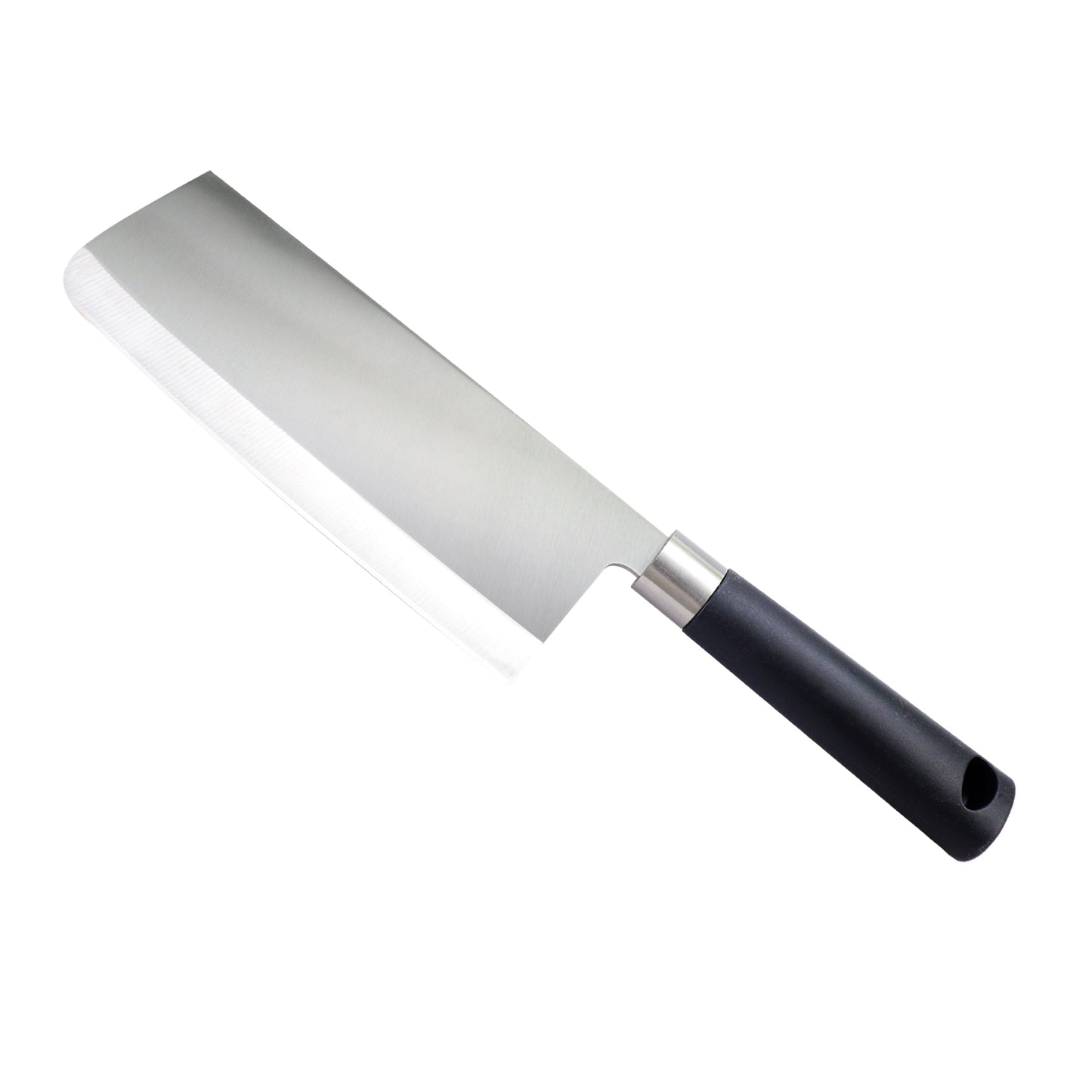 IBELL FA01 Premium Kitchen Knife/Cleaver, Big Size, Stainless Steel, for Cutting Fruits, Vegetables and Meat (Black)