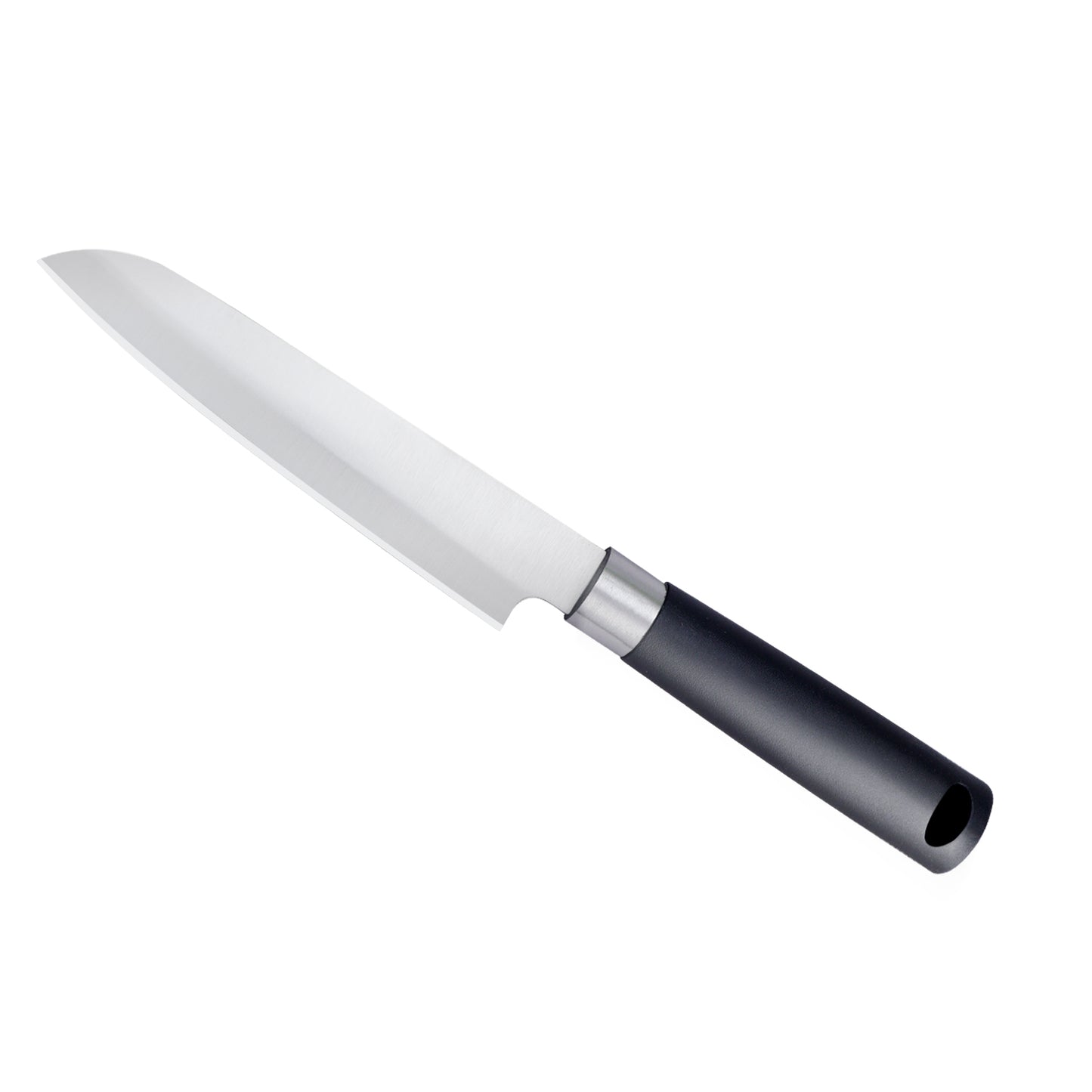 IBELL FA03 Premium Kitchen Knife, Sharp Stainless Steel, Cutting Fruits, Vegetables and Meat (Black)