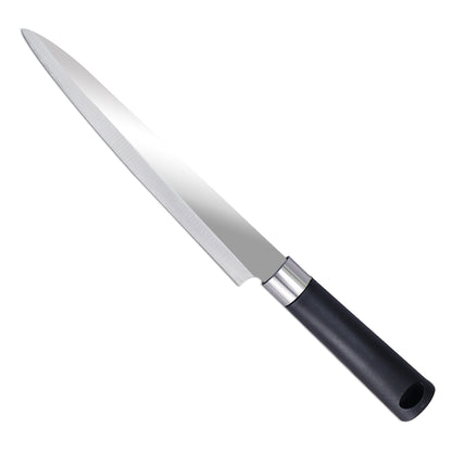 IBELL FA06 Kitchen Knife, Stainless Steel Perfect for Slicing Fruits, Vegetables, and Meat (Black)