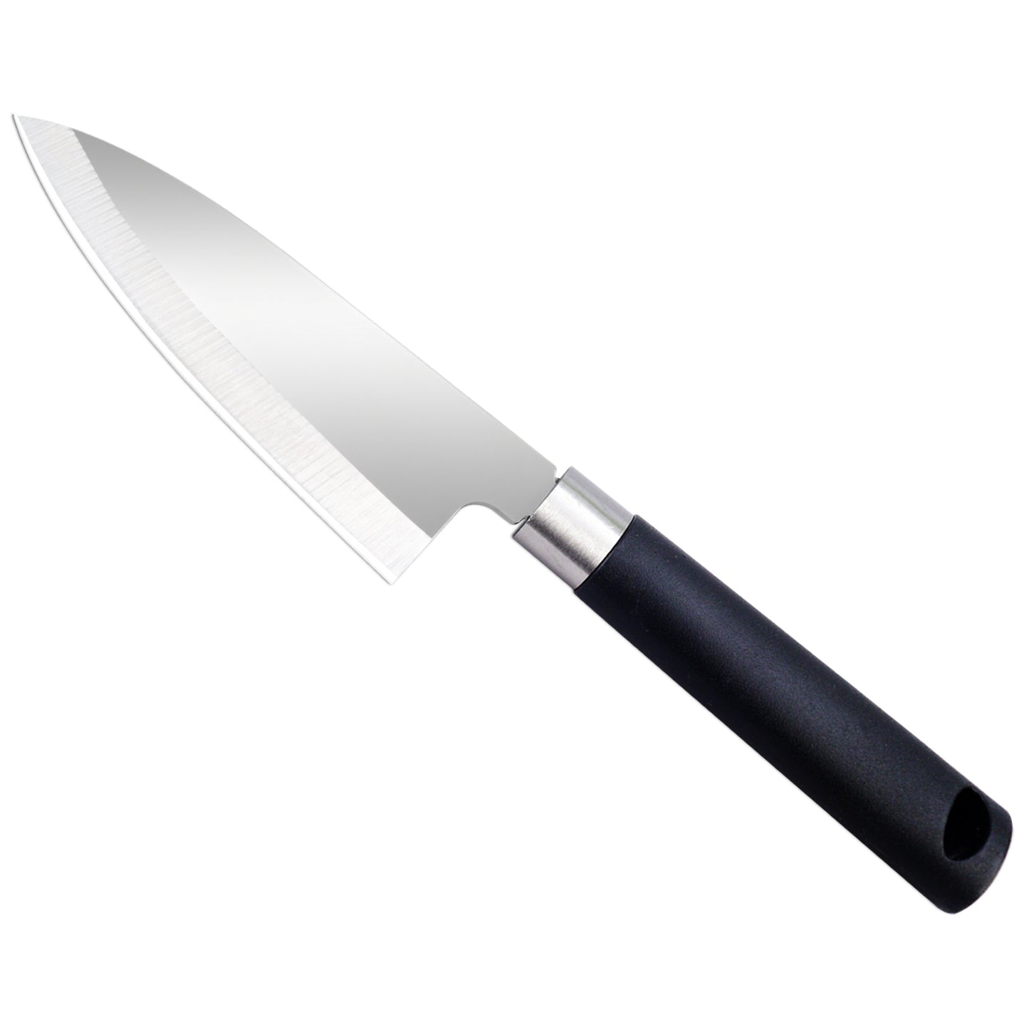 IBELL FA20 Premium Kitchen Knife, Stainless Steel, for Cutting Fruits, Vegetables and Meat (Black)