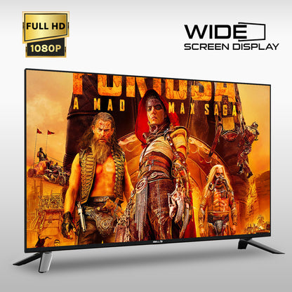 IBELL 109cm (43 inches) Frameless Google LED TV - Full HD, Android 11.0, Smart Features, Crisp Display, Sleek Design (GTV43E, Black)