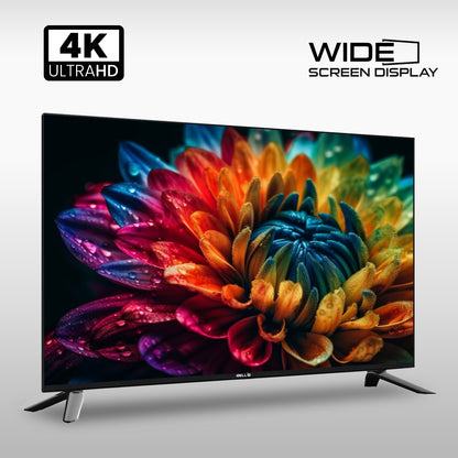 IBELL 108 cm (43 inches) A+ Series 4K Ultra HD Smart QLED TV (Black)