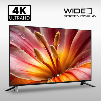 IBELL 138 cm (55 inches) A+ Series 4K Ultra HD Smart QLED TV (Black)