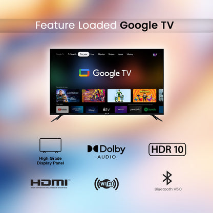 IBELL 138 cm (55 inches) A+ Series 4K Ultra HD Smart QLED TV (Black)