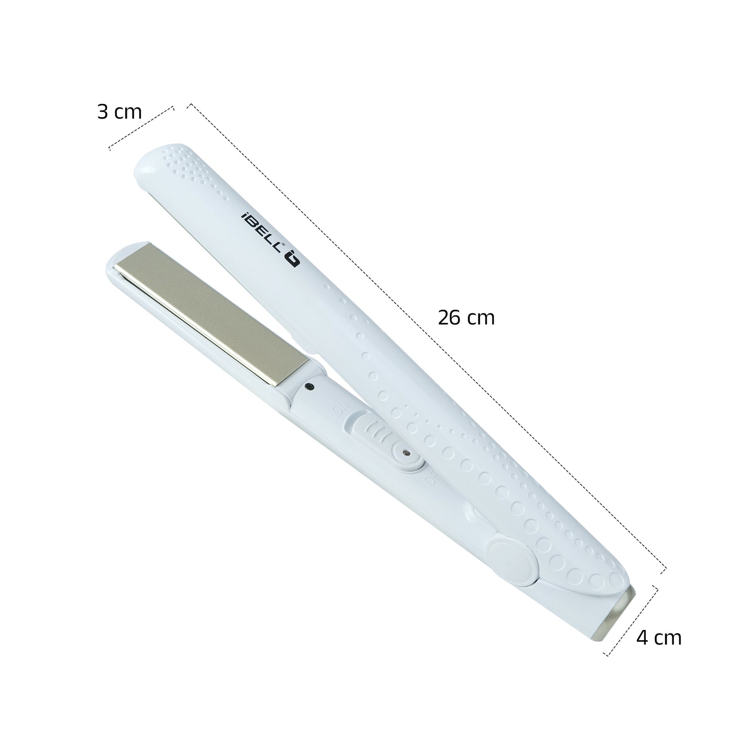 IBELL 3-in-1 Hair Straightener for Woman | Professional Hair Curler Machine with Ceramic Plates | 200°C Salon Styling Tool | Straight, Curl & Wave | Hair Straightening Lasts 2–3 Hours | LED Indicator & 1-Year Warranty