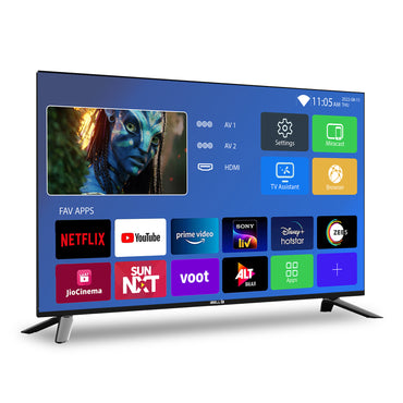 IBELL 80cm (32 inches) Smart LED TV - HD Ready, Android 9.0, Smart Features, Crisp Display, Sleek Design (Black)