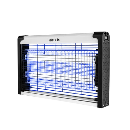 iBELL M102IK Electric Insect Killer Machine/Bug Zapper, 20 Watt Fly Catcher UV Lamp for Home, Kitchen, Restaurants & Office (Grey)