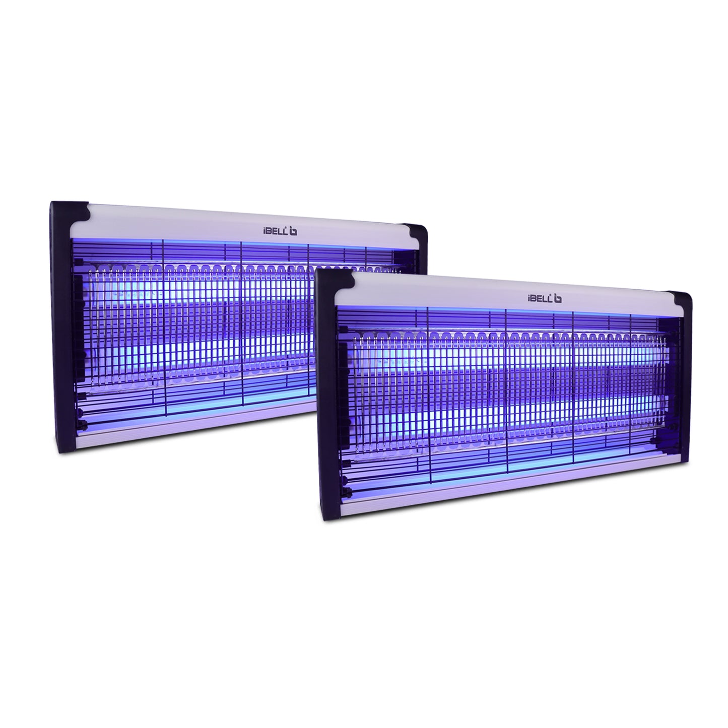 iBELL M215IK Bug Zapper Machine, 30W Insect Killer with Aluminum Body - Fly Catcher for Home, Hotels & Offices - UV Bulbs (Silver)