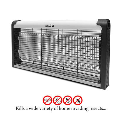 iBELL M23IK Insect Killer Machine for Home LED Bulb, High Efficiency, Effective Fly Catcher/Insect Trap for Home, Office & Restaurant (Silver)