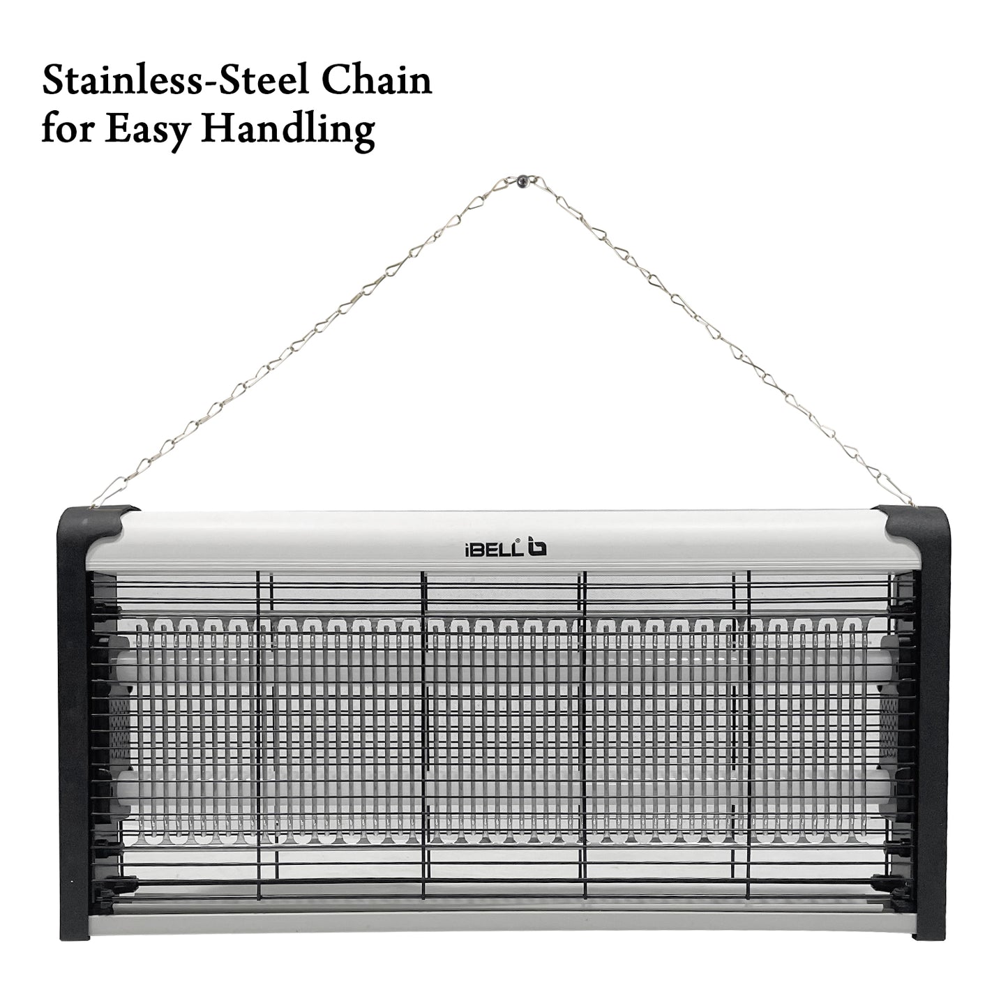 iBELL M23IK Insect Killer Machine for Home LED Bulb, High Efficiency, Effective Fly Catcher/Insect Trap for Home, Office & Restaurant (Silver)