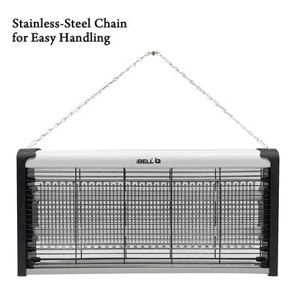 iBELL M23IK Insect Killer Machine for Home LED Bulb, High Efficiency, Effective Fly Catcher/Insect Trap for Home, Office & Restaurant (Silver)