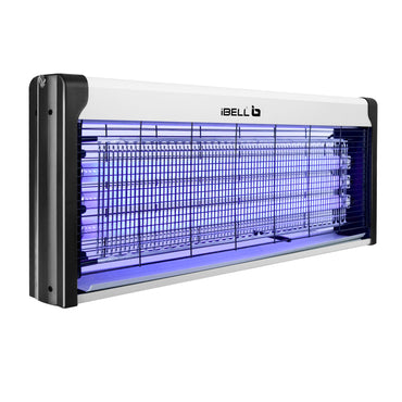 iBELL S60IK Insect Killer Machine 60W, UV Lamp Technology, Effective Bug Zapper for Home, Office, and Restaurants (Silver)