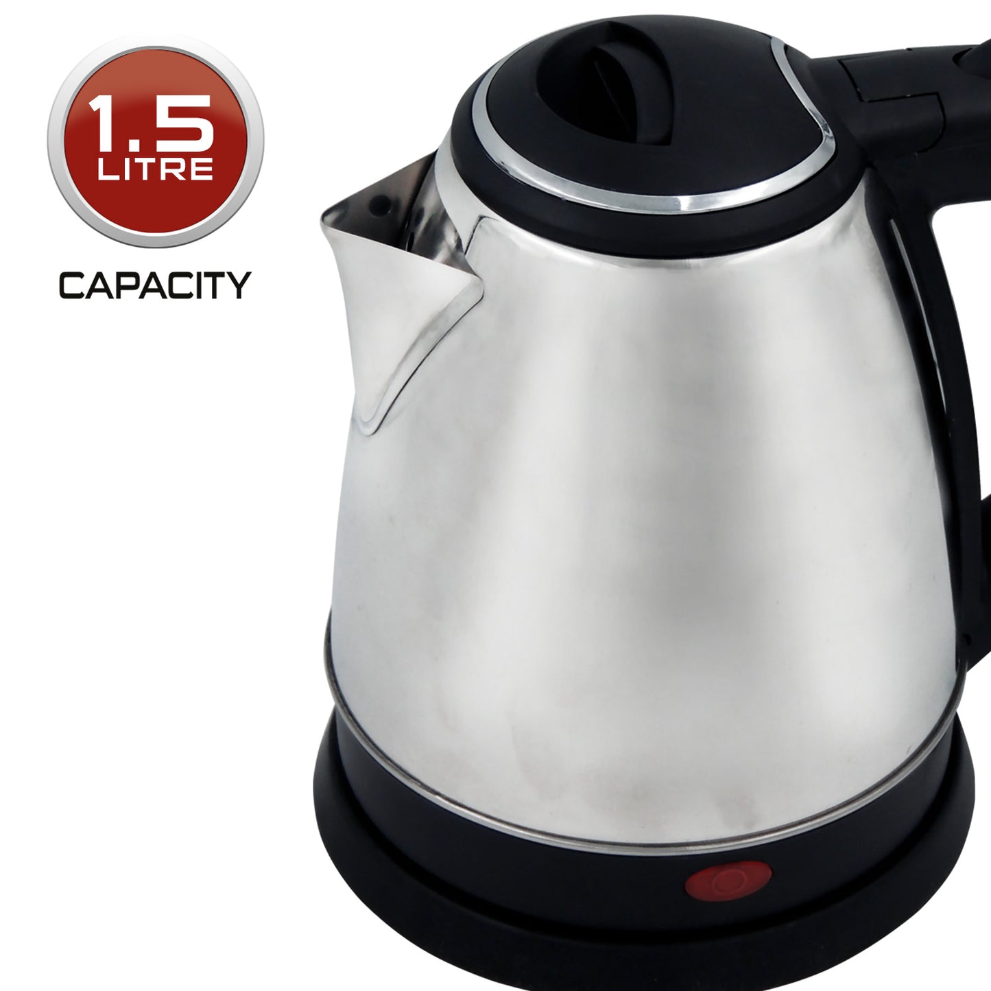 IBELL Sek150L Premium Electric Kettle 1.5 Litre,1500 Watts, Stainless Steel, Auto Cut-Off Feature (Silver)