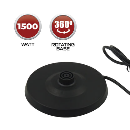 IBELL Sek150L Premium Electric Kettle 1.5 Litre,1500 Watts, Stainless Steel, Auto Cut-Off Feature (Silver)