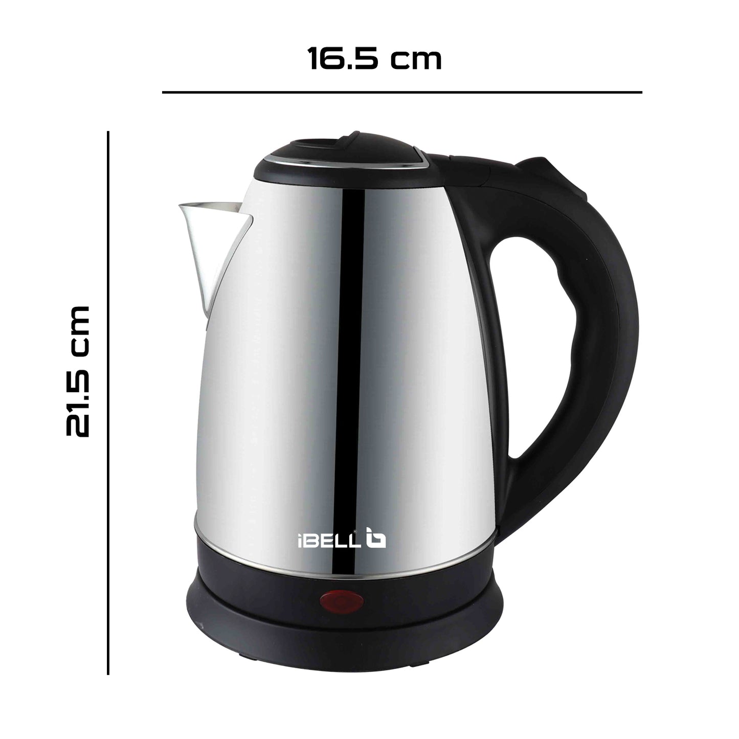 IBELL Sek150L Premium Electric Kettle 1.5 Litre,1500 Watts, Stainless Steel, Auto Cut-Off Feature (Silver)