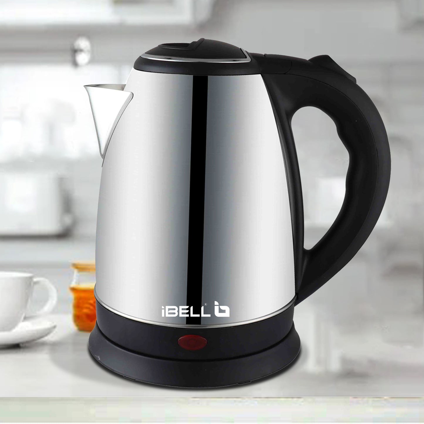 IBELL Sek150L Premium Electric Kettle 1.5 Litre,1500 Watts, Stainless Steel, Auto Cut-Off Feature (Silver)