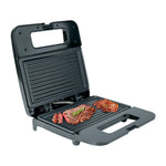 iBELL SM410N Sandwich Maker with Non Stick Sandwich Plates Grill & Toast, Electric, Nonstick, 800 Watt (Black)