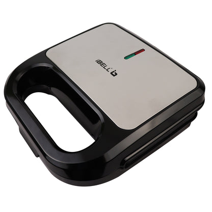 iBELL SM440 Sandwich Maker, Grill & Toast, Electric, Nonstick, 850 Watt (Black)