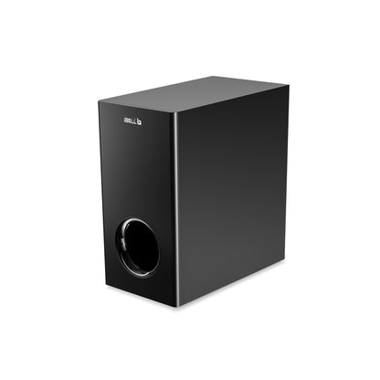 IBELL SONIC120 Bluetooth Soundbar with Woofer, 120W Speaker, Sleek Wall-Mountable Design, Multi-Connectivity ARC, Optical, USB, AUX, Crystal-Clear Home Theatre Audio, Remote Control (Black)