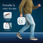 IBELL Electric Portable Room Heater | 2200W | Dual Heating Modes | Advanced Overheat Protection | Automatic shut off | Quick Warming | 2-year Warranty | White