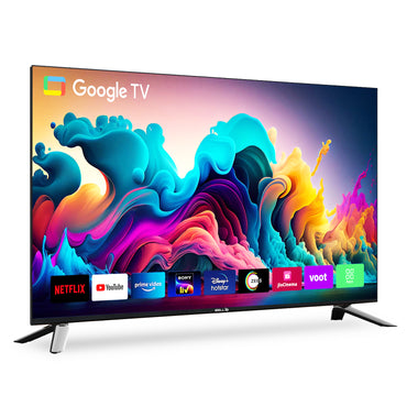 IBELL 80 cm (32 inches) Frameless Series Smart LED Google TV GTV32E (Black)