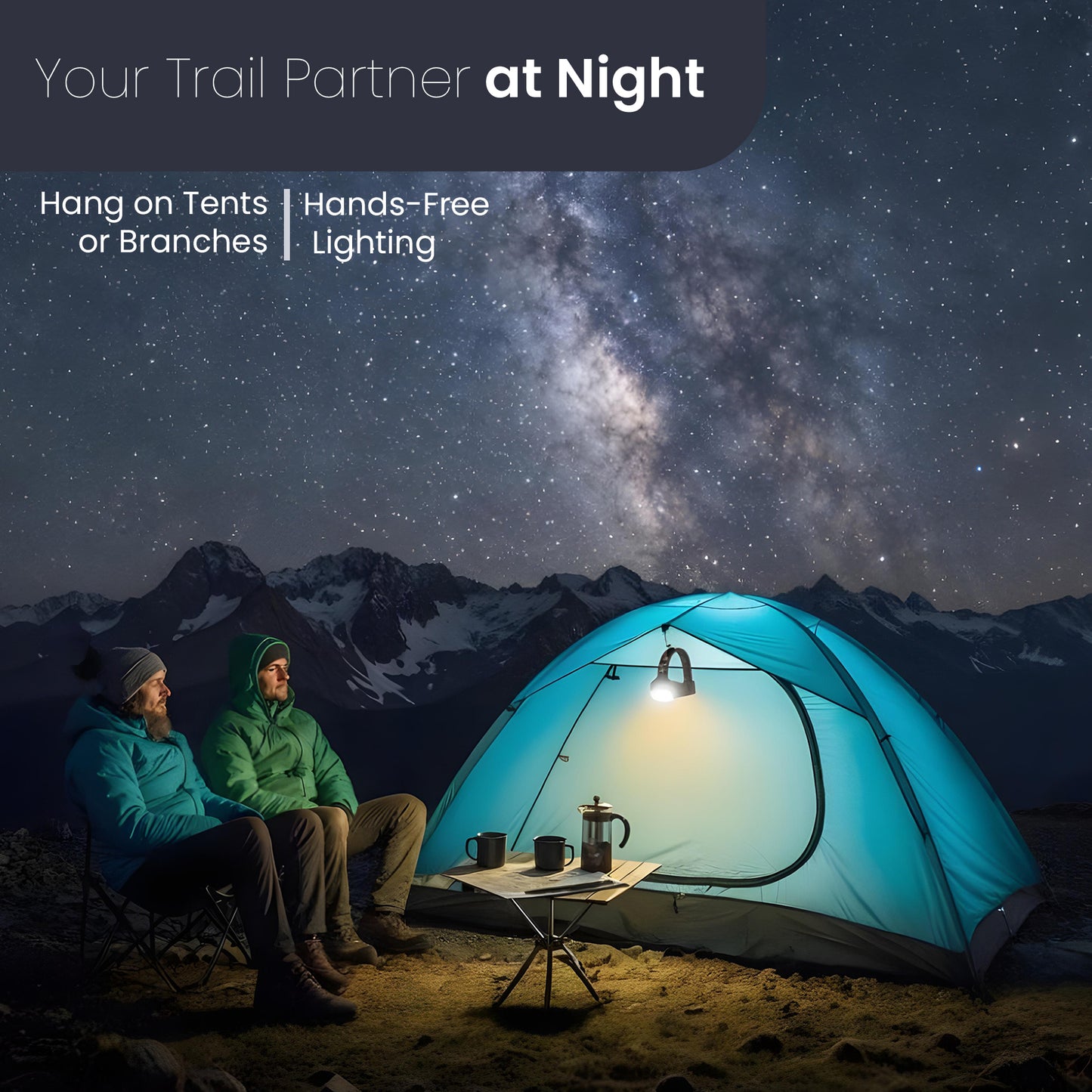 IBELL HL8185S Headlamp Torch with Headband, Rechargeable, LED with 3 Light Modes, Zooming Function, Type C Charging, Battery Power Indication, for Cycling, Trekking, Camping (Black)