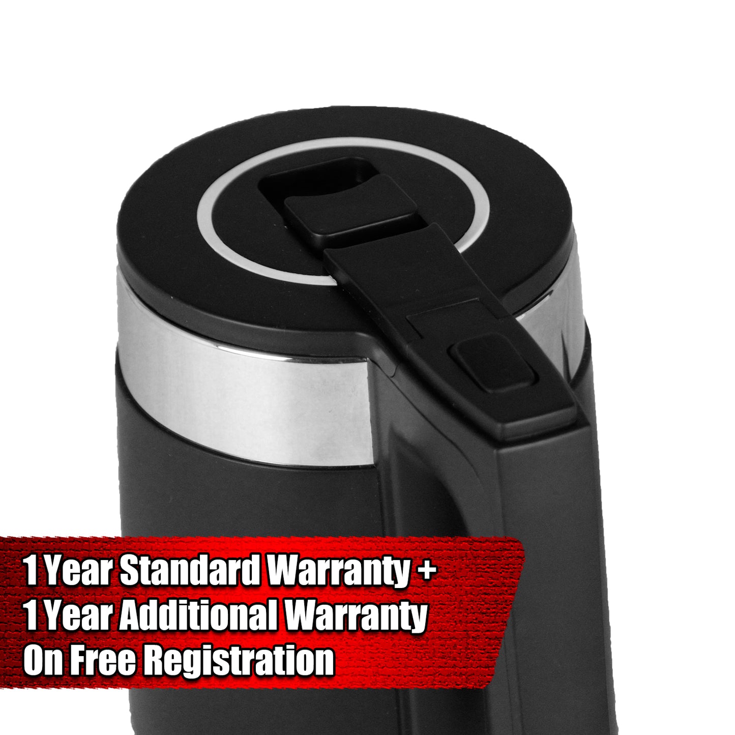 iBELL SEK170BM Premium Electric Kettle 1.7 Litre, 1500 Watt, Stainless Steel with Insulation, Auto Cut-Off (Black)