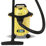 IBELL 120YB Vacuum Cleaner for Home Use, Wet & Dry, 1200W, 12L Capacity, Washable Dust Bag, 21.7 KPa Suction Power, Blower Function (Yellow)