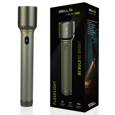 IBELL LUMINEX 600 Rechargeable Torch Light High Power, 3 Light Modes