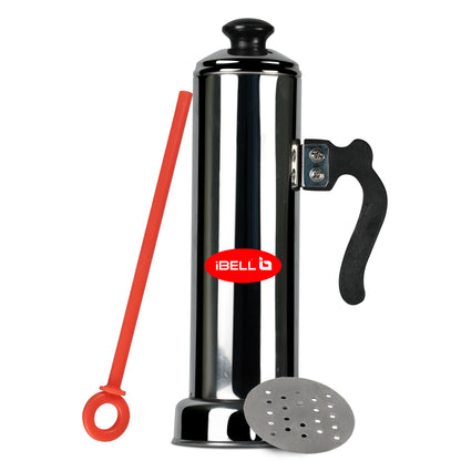 iBELL Stainless Steel Puttu Maker, Food Grade 304 Stainless Steel